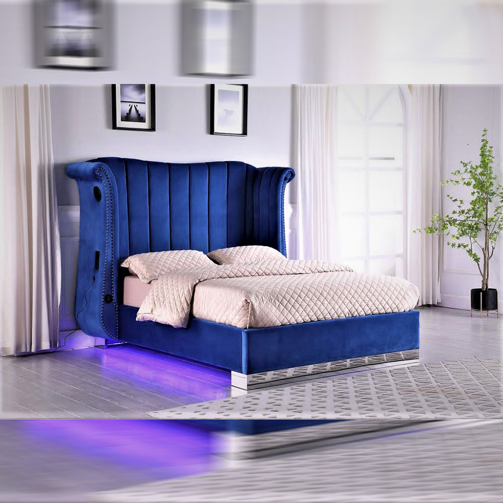 reeko-furniture-wholesale-model-B03-bedroom-blue